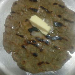 A picture of Bajara ki roti.
