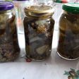 Pepinos agridulces para acompañamiento