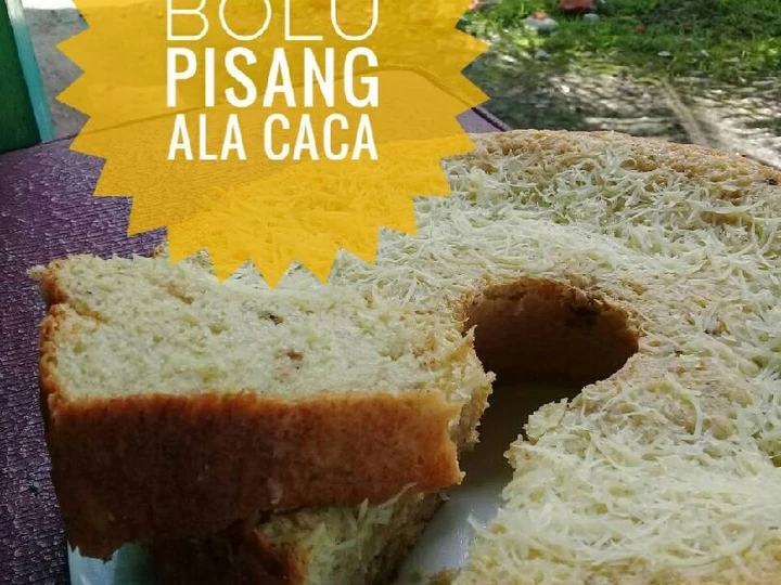 Cara Mudah Membikin Resep Bolu pisang raja wangi yang Sempurna Anti Ribet, Uenak Banget