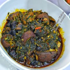 A picture of Afang Soup 🍲.