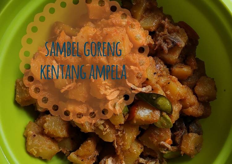 Resep (Bumbu Instan) Sambel Goreng Kentang Ampela | Cara Buat (Bumbu Instan) Sambel Goreng Kentang Ampela Yang Menggugah Selera