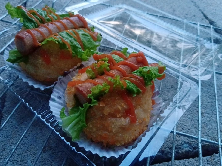 Cara Gampang Membikin Resep #150 Donsis (Donat Sosis) - IDE JUALAN yang Lezat Sekali Anti Ribet, Mantap