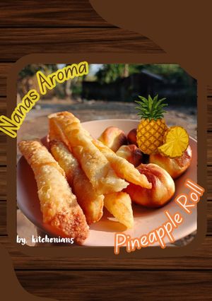 Foto resep 🍍Nanas Aroma (Pineapple Roll)