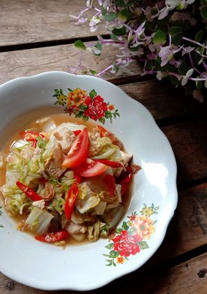 Foto resep Tumis sawi putih
