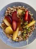 Iogurte com Fruta e Cereais
