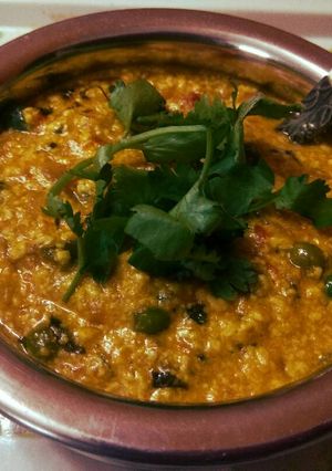 A picture of Paneer bharta.