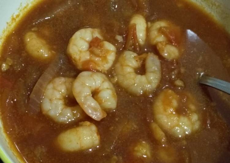 Recipe of Perfect Tomato Shrimp