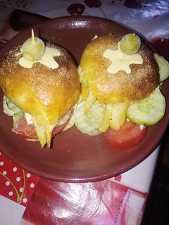 صورة لوصفة همبرغر منزلي