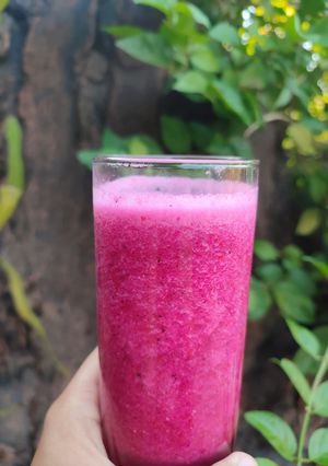Foto resep Jus Buah Naga dan Tomat