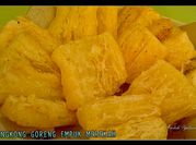 Gambar singkong merekah