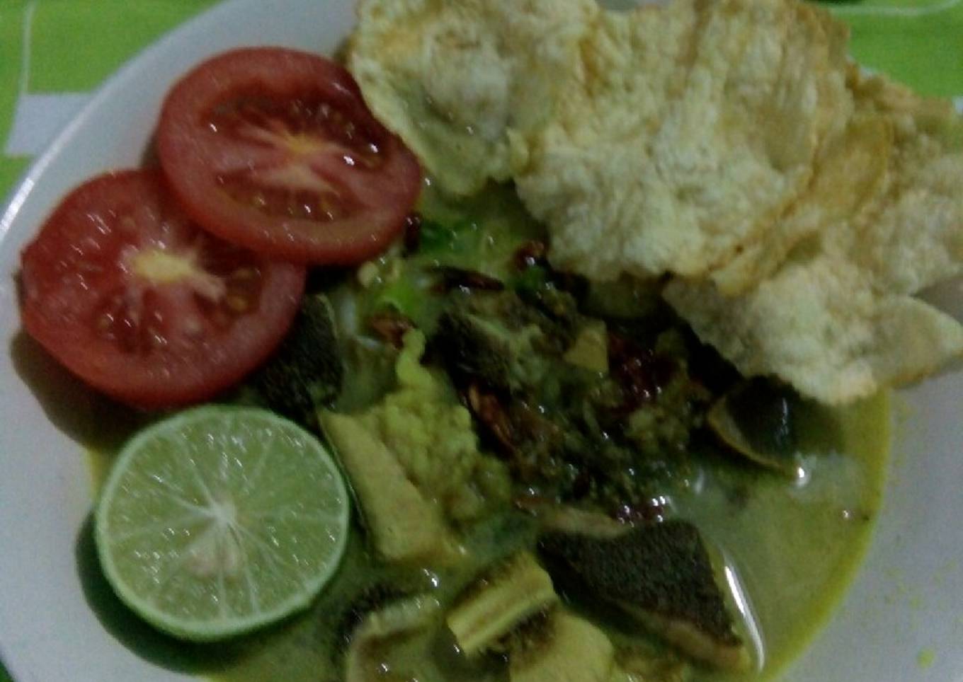 Soto Babat Kuah Santan