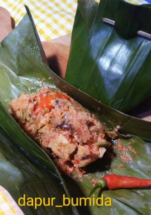 Foto resep Pepes teri tempe lamtoro