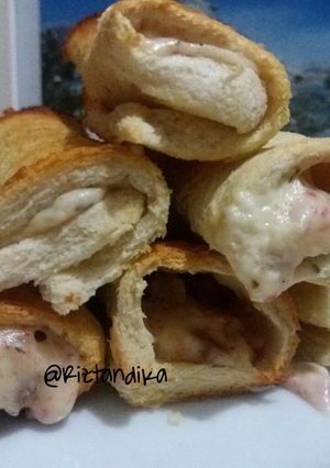 Foto resep Melted Cheese Rolled French Toast