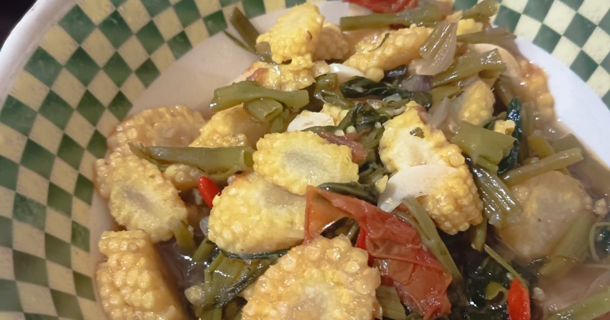 Oseng Janggel Kangkung