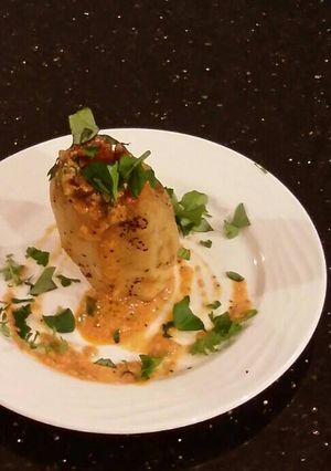 A picture of Potatoes Bravas.