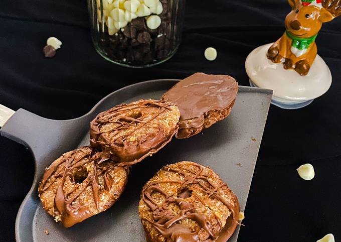 Samoas/ Samosa cookies(Vegan)