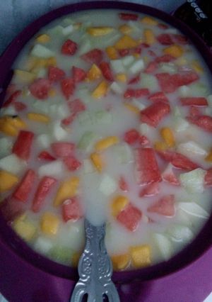 Foto resep Es Buah Segar