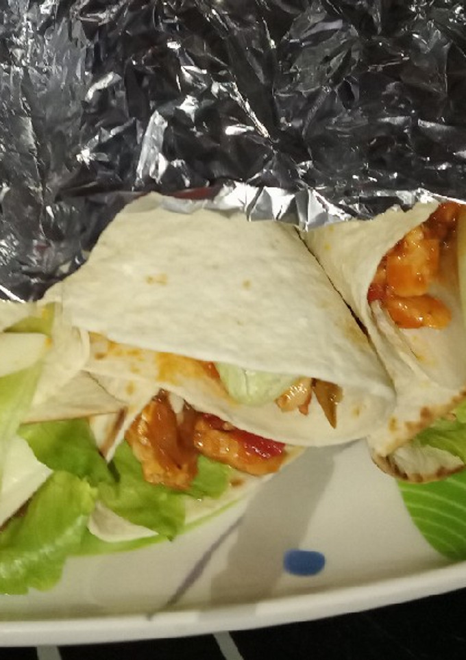 Una foto de Crepes de pollo