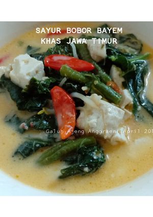 Foto resep Sayur Bobor Bayem Khas Jawa Timur