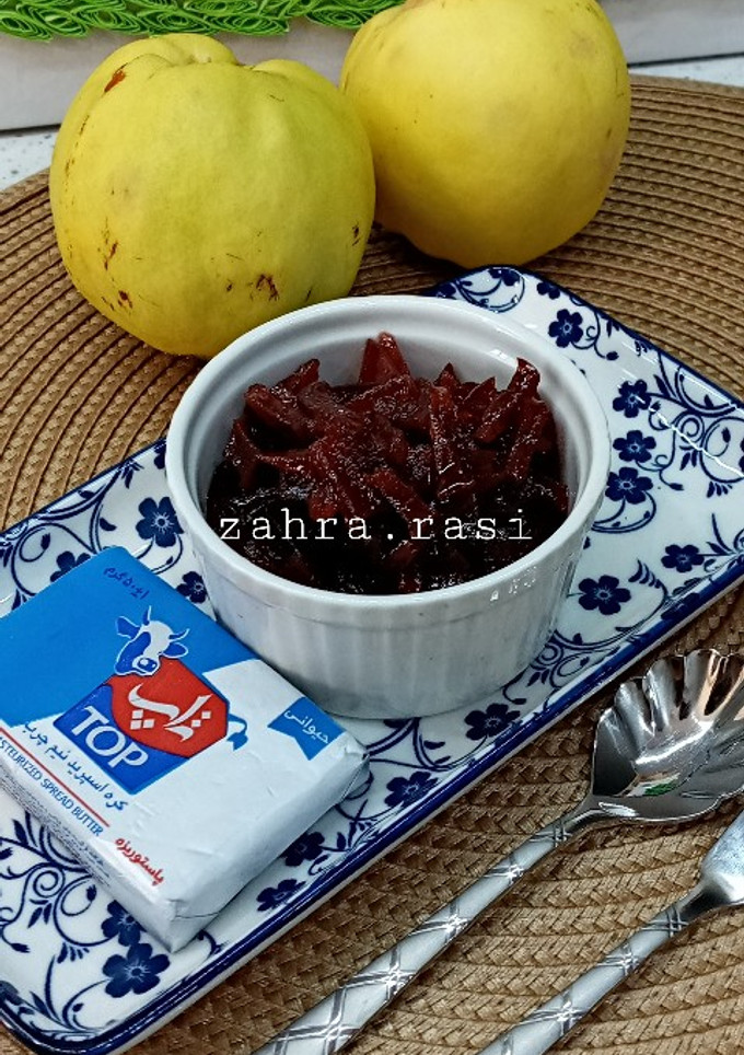 عکسی از دستور مربای به خوشرنگ با اصول و نکات