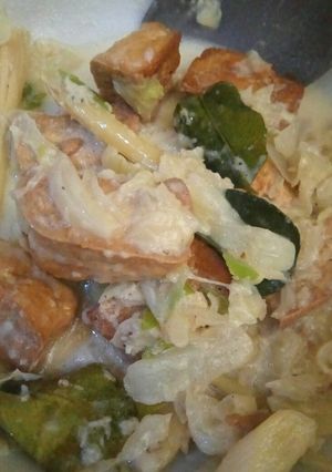 Foto resep Sayur tahu kuah susu
