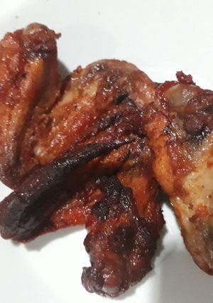 A picture of Pepper chicken wings.