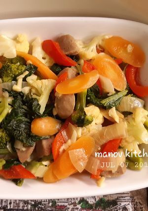 Foto resep Capcay Sayur Bakso