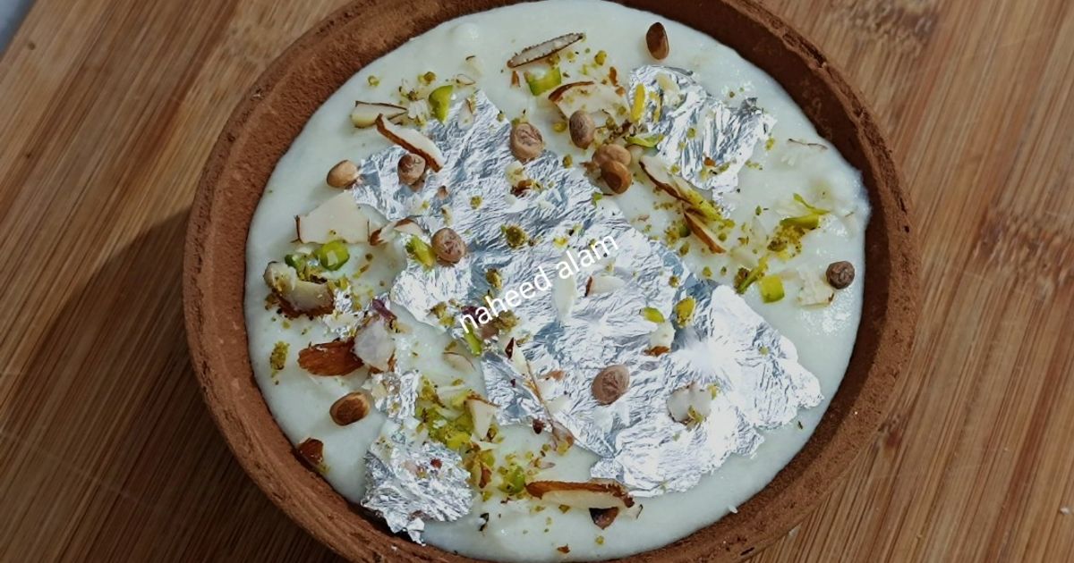 Afghani Khoya Kheer Recipe by Naheed Alam - Cookpad