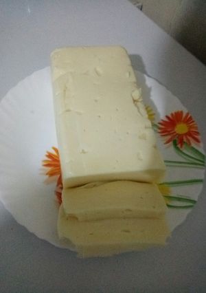 صورة لوصفة جبن منزلي