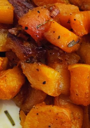 A picture of Roasted Butternut Squash.