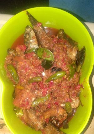 Foto resep Sambalado rawit ikan pindang+ikan gabus asin (extra full pedas)