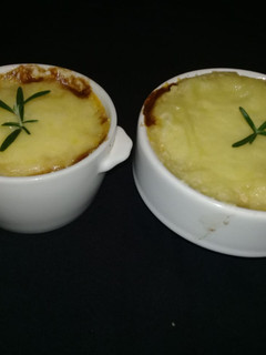 Una foto de Sopa de cebolla