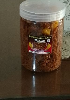 Foto resep Abon rendang ayam suwir