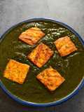Spinach Paneer (No Onion, No Garlic)