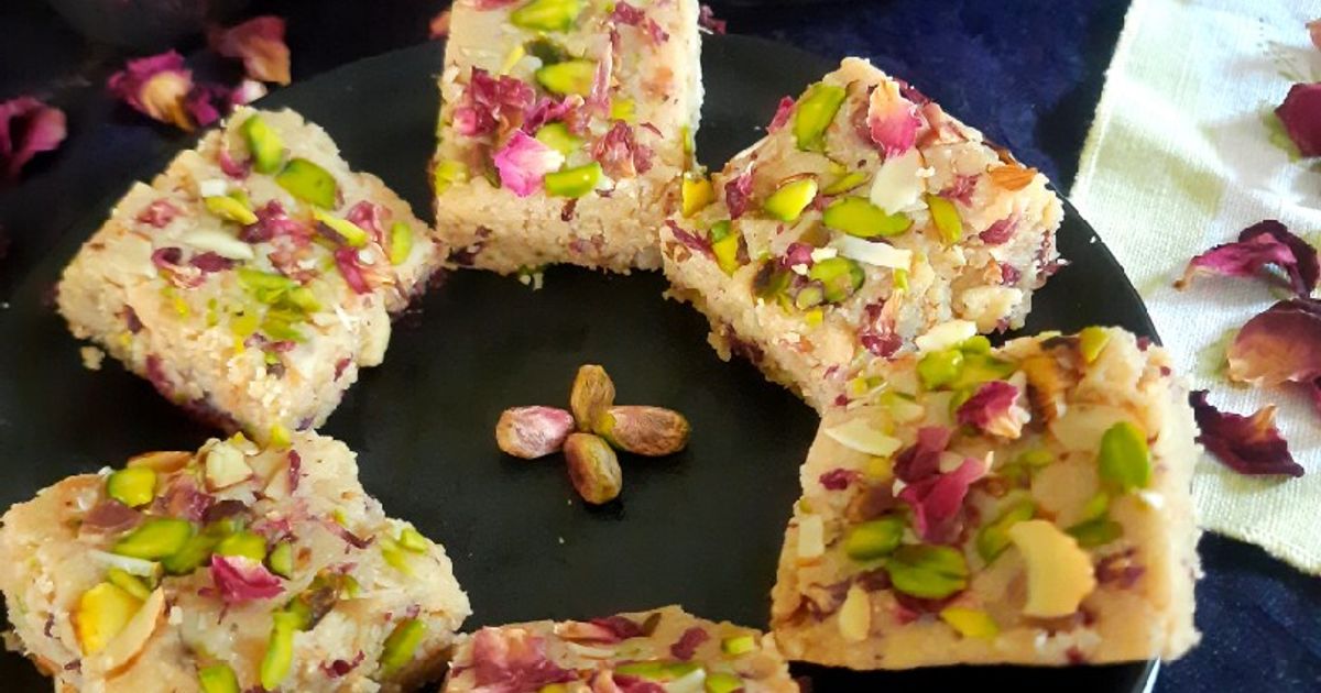 Rinku Rathod દ્વારા રેસીપી ગુલાબ પાક (Gulab Pak Recipe In Gujarati ...