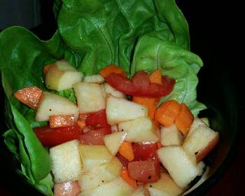 Fresh, Making Recipe Apple Citrus Salad Home Style