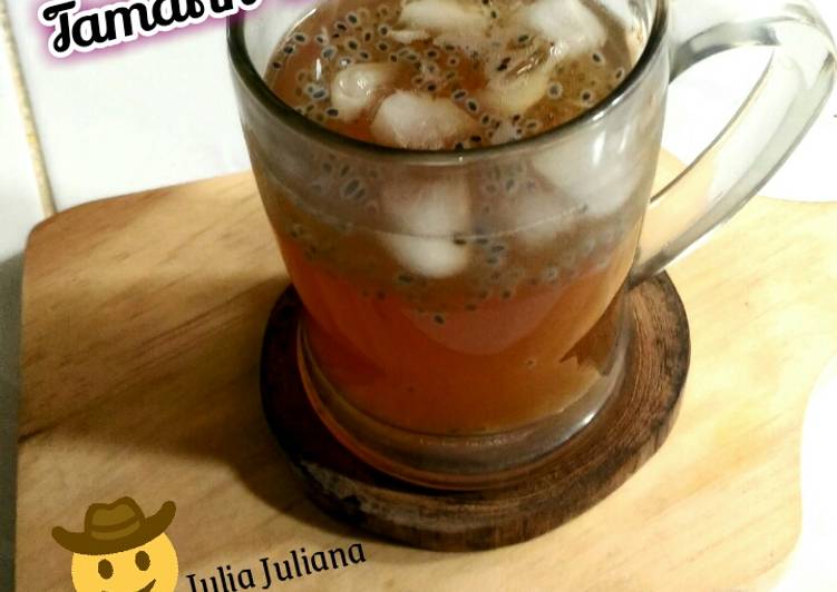 Tamarin Ice Tea // Es Gula Asam Selasih