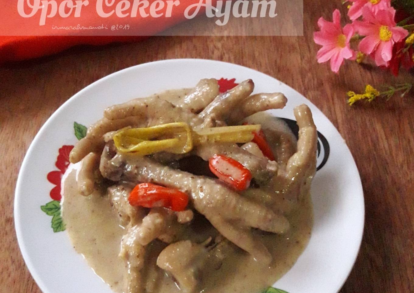 Opor Ceker Ayam