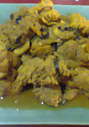 Foto resep Telor Ikan Tuna Masak Kuning