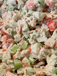 A picture of Jan’s Crab Salad.