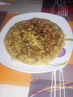 Una foto de Tortilla de verduras