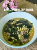 Beef Seaweed Soup Ramen