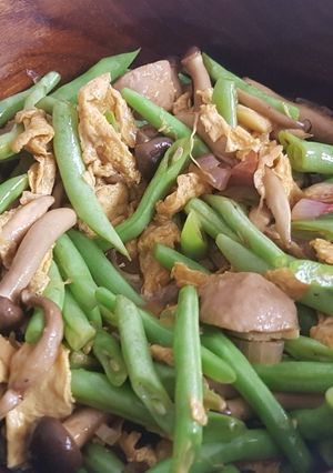 Foto resep Tumis Buncis Shimeji😍