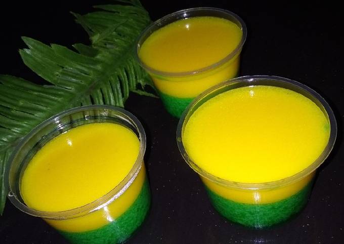 Resep Puding Lumut Lapis Mentega Oleh Dapur Nina Cookpad