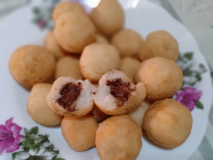 Ini dia! Bagaimana cara buat Ondol ondol isi coklat yang menggugah selera