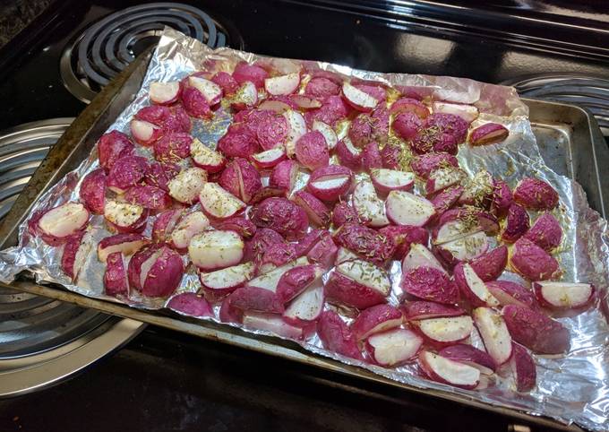 Steps to Prepare Jamie Oliver Crisp Radishes