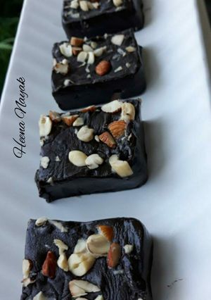 ચોકલેટ ફજ(chocalte fudge recipe in gujarati) રેસીપી મુખ્ય ફોટો