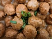 Gambar bola bola daging ayam