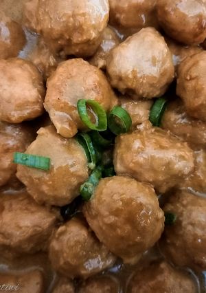 Foto resep Bistik Bola bola Daging Ayam