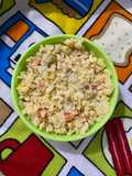 Arroz con huevo estilo oriental para bebé